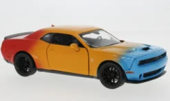 Dodge Challenger Hellcat SRT, gelb/Dekor, 2018, 1:24, Motormax
