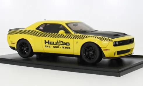 Dodge Challenger, NYC Hellcab, 1:18, Solido