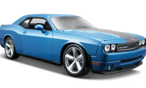Dodge Challenger SRT8, blau, 2008, 1:24, Maisto