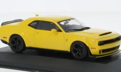 Dodge Challenger SRT Demon V8 6.2, gelb, 2018, 1:43, Solido