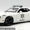 Dodge Challenger SRT 8, 2010, Hazzard County Sheriff, 1:18, ACME