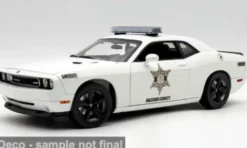 Dodge Challenger SRT 8, 2010, Hazzard County Sheriff, 1:18, ACME