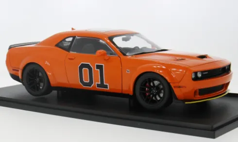 Dodge Challenger SRT, orange, 2023, 1:18, Solido