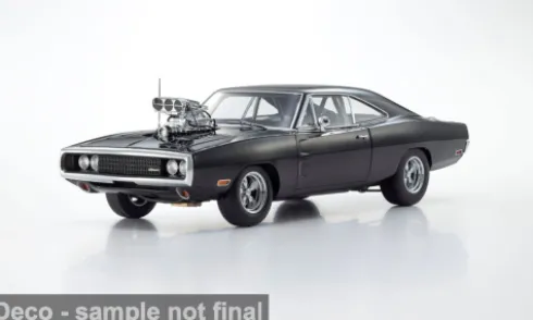 Dodge Charger R/T, schwarz, 1970, 1:18, Kyosho