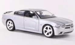 Dodge Charger R/T, silber, 2011, 1:24, Motormax
