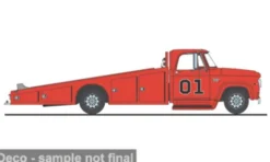 Dodge D300 Ramp Truck, rot, 1970, 1:18, ACME