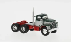 Dodge LCF CT 900, dunkelgrün/silber, 1960, 1:87, Brekina