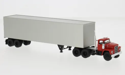 Dodge LCF CT 900, rot, 1960, 1:87, Brekina