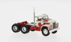 Dodge LCF CT 900, weiss/rot, 1960, 1:87, Brekina