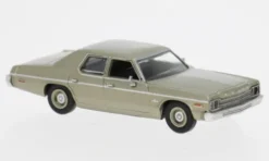 Dodge Monaco, gold, 1974, 1:87, Brekina
