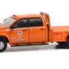 Dodge RAM 3500 Dually Flatbed, 2023, City of Austin Public Works, 1:64, Greenlight