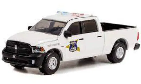 Dodge RAM 1500, 2018, Indiana State Police, 1:64, Greenlight