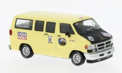 Dodge Van, hellgelb, 1:64, Tarmac Works