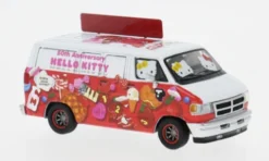Dodge Van, Hello Kitty Food Truck, 1:64, Tarmac Works