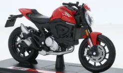 Ducati Monster, rot, 2021, 1:18, Maisto