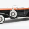 Duesenberg Model J Riviera Pheaton by Brunn, schwarz/orange, 1934, 1:18, Matrix