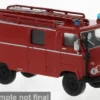 Faun F 24 LF 8, rot/schwarz, 1962, 1:87, Brekina