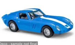 Ferrari 250 GTO, blau/weiss, 1962, 1:87, Busch