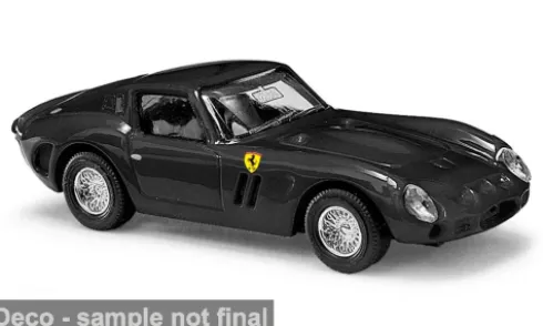 Ferrari 250 GTO, schwarz, 1962, 1:87, Busch