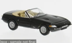 Ferrari 365 GTS/4 Daytona Spider, schwarz, 1971, 1:87, Brekina