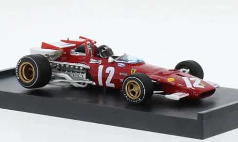 Ferrari 312B, Formel 1, GP Österreich, 1970, Scuderia Ferrari, #12, J.Ickx, 1:43, Brumm