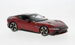 Ferrari 12 Cilindri, rot/schwarz, 1:24, Bburago