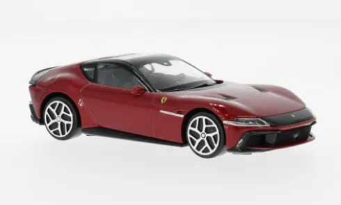 Ferrari 12 Cilindri, rot/schwarz, 1:43, Bburago