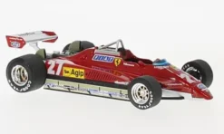Ferrari 126C2 turbo, Formel 1, GP San Marino, 1982, #27, G.Villeneuve, 1:43, Brumm