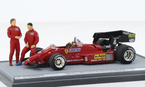 Ferrari 126C4 turbo, Formel 1, 1984, M.Alboreto/R.Arnoux, 1:43, Brumm