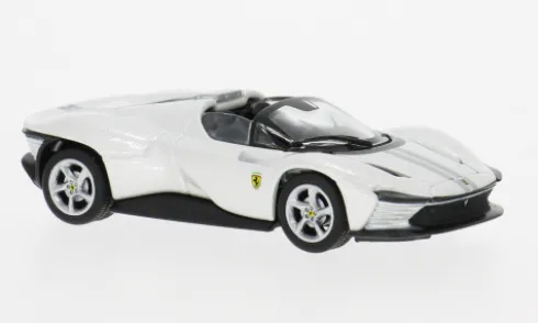 Ferrari Daytona SP3, weiss/grau, 1:64, Maisto