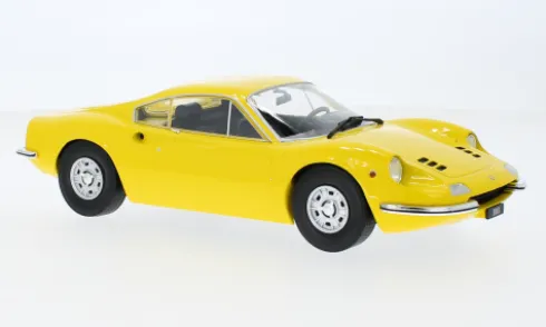 Ferrari Dino 246 GT, gelb, 1969, 1:18, MCG