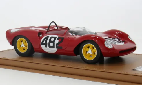 Ferrari 206 Dino SP, International Hill Climb, Cesana - Sestriere, 1965, Scuderia SEFAC, #48, L.Scarfiotti, 1:18, Tecnomodel