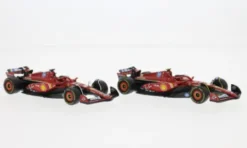 Ferrari 2er-Set: SF-24, 2024, C.Leclerc/C.Sainz, 1:43, Bburago