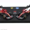 Ferrari 2er Set: SF25, Formel 1, 2025, Scuderia Ferrari, #44, L.Hamilton, 1:64, Bburago