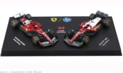 Ferrari 2er Set: SF25, Formel 1, 2025, Scuderia Ferrari, #44, L.Hamilton, 1:64, Bburago