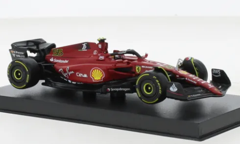 Ferrari F1-75, Formel 1, 2022, Scuderia Ferrari, #55, C.Sainz Jr., 1:43, Bburago