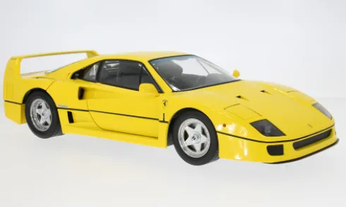 Ferrari F40, gelb, 1987, 1:12, KK Scale