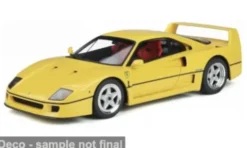 Ferrari F40, gelb, 1995, 1:64, Maisto