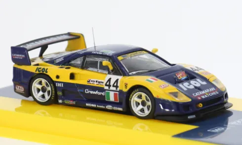 Ferrari F40 GTE, 24h Le Mans, 1996, #44, L.Della Noce/A.Olofsson, 1:64, Tarmac Works