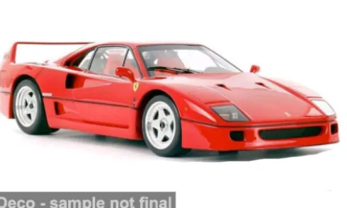 Ferrari F40, rot, 1:18, Bburago