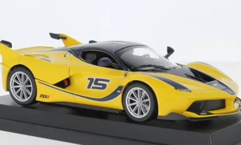 Ferrari FXX-K, gelb/schwarz, 2015, 1:24, Bburago