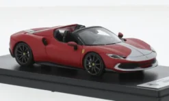 Ferrari 296 GTS, rot/silber, 2022, 1:43, Look Smart