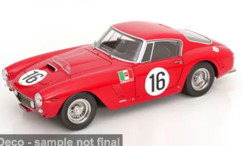 Ferrari 250 GT SWB, Le Mans, 1961, #16, 1:12, KK Scale