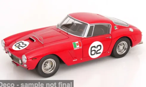 Ferrari 250 GT SWB, Monza, 1960, #62, 1:12, KK Scale