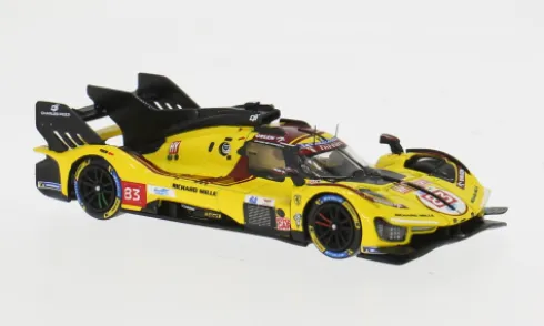 Ferrari 499P, 24h Le Mans, 2025, AF Corse, #83, P.Kubica/Y.Ye, 1:64, Look Smart