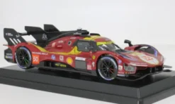 Ferrari 499P 3.0L TURBO V6, 24h Le Mans, 2025, #50, A.Fuoco/M.Molina, 1:24, Bburago