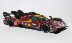 Ferrari 499P 3.0L TURBO V6, 24h Le Mans, 2025, #50, A.Fuoco/M.Molina, 1:18, Bburago