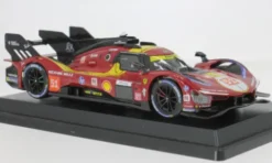 Ferrari 499P 3.0L TURBO V6, 24h Le Mans, 2025, #51, A.P.Guidi/A.Giovinazzi, 1:24, Bburago