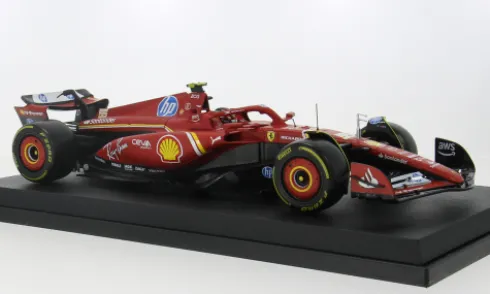 Ferrari SF-24, Formel 1, 2024, Scuderia Ferrari, #55, C.Sainz Jr., 1:18, Bburago