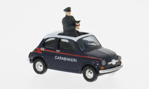 Fiat 500, 1965, Carabinieri (I), 1:87, Busch
